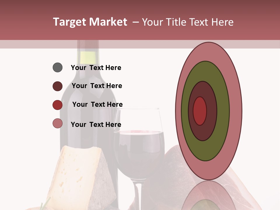 French Ham Gruyere PowerPoint Template