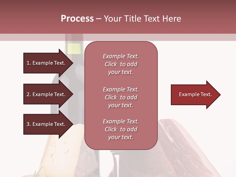 French Ham Gruyere PowerPoint Template
