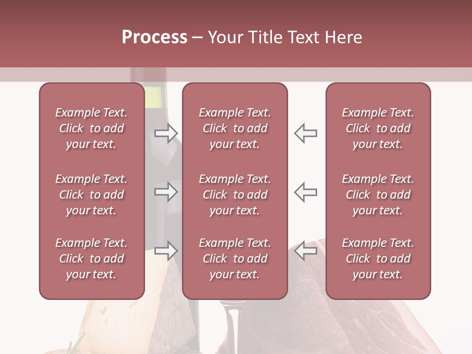 French Ham Gruyere PowerPoint Template