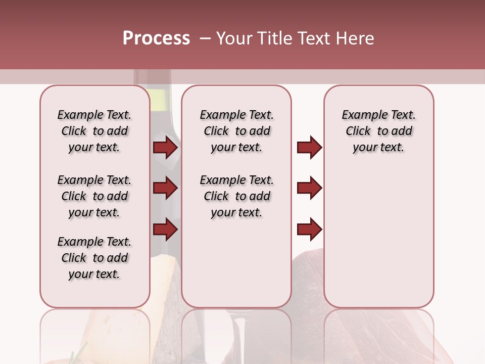 French Ham Gruyere PowerPoint Template