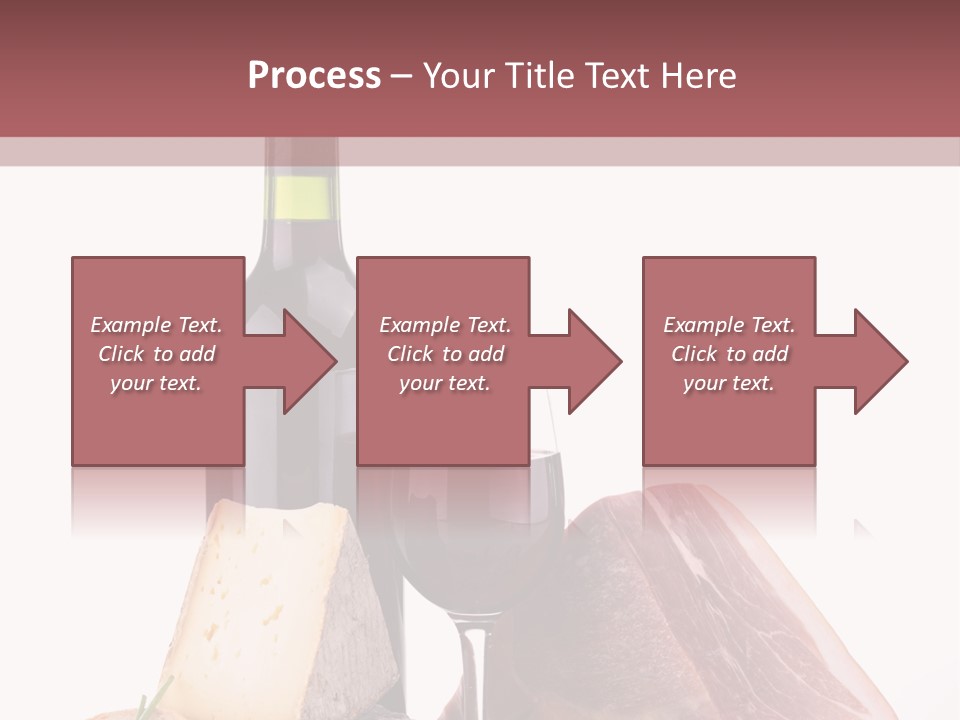 French Ham Gruyere PowerPoint Template