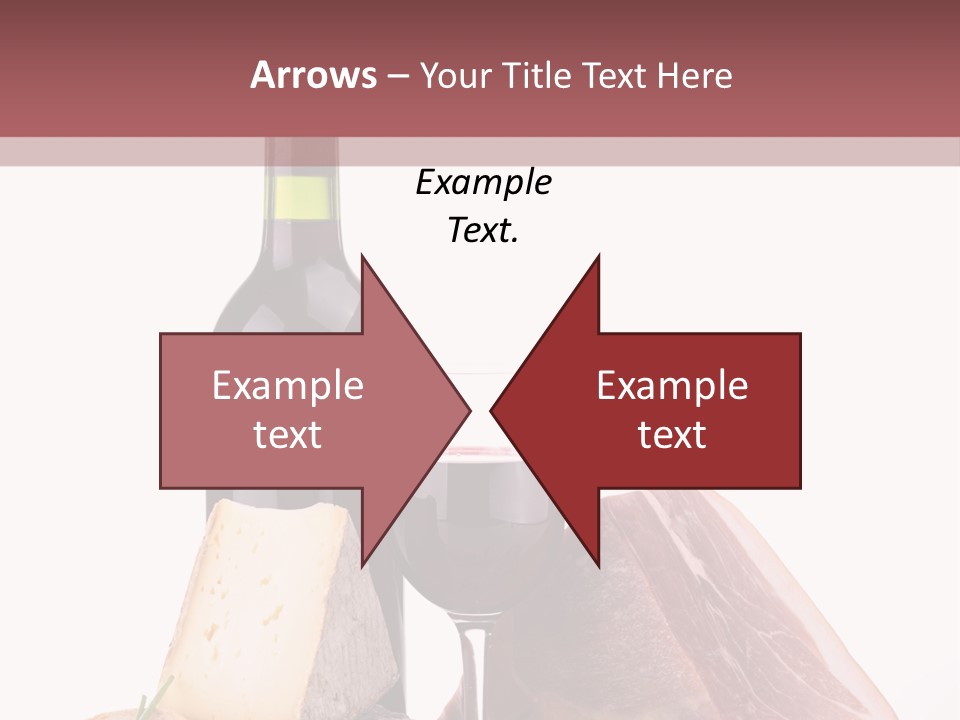 French Ham Gruyere PowerPoint Template