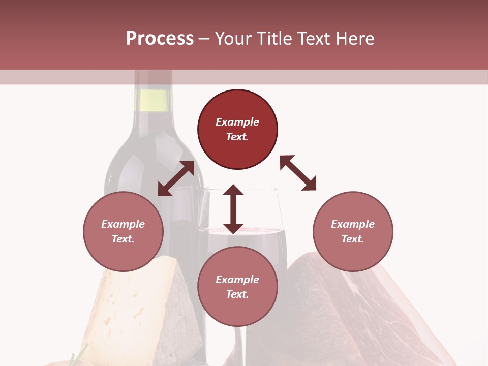 French Ham Gruyere PowerPoint Template