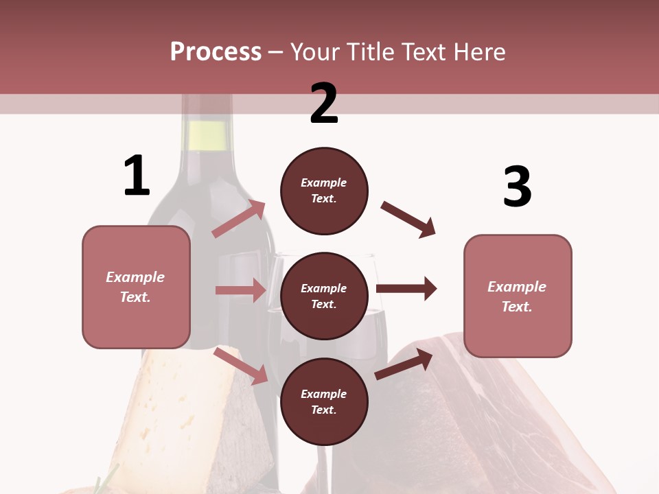 French Ham Gruyere PowerPoint Template