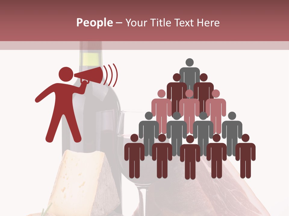 French Ham Gruyere PowerPoint Template