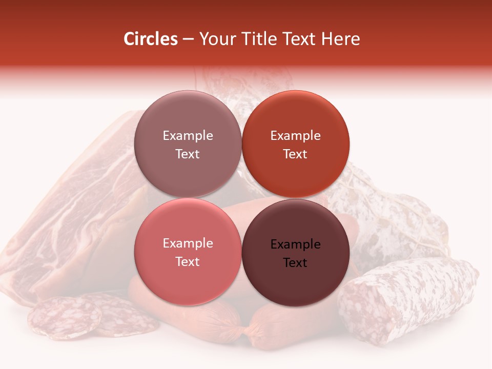 Meal Butcher Nutrition PowerPoint Template