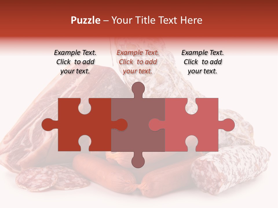 Meal Butcher Nutrition PowerPoint Template