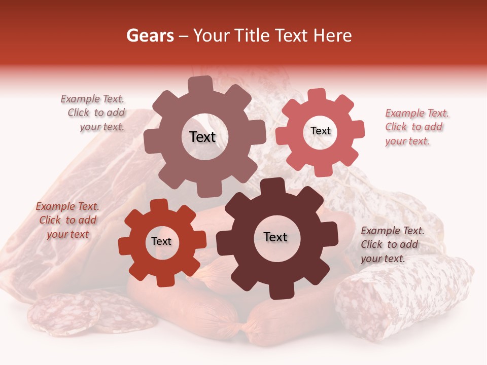 Meal Butcher Nutrition PowerPoint Template