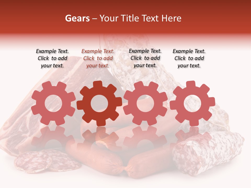 Meal Butcher Nutrition PowerPoint Template