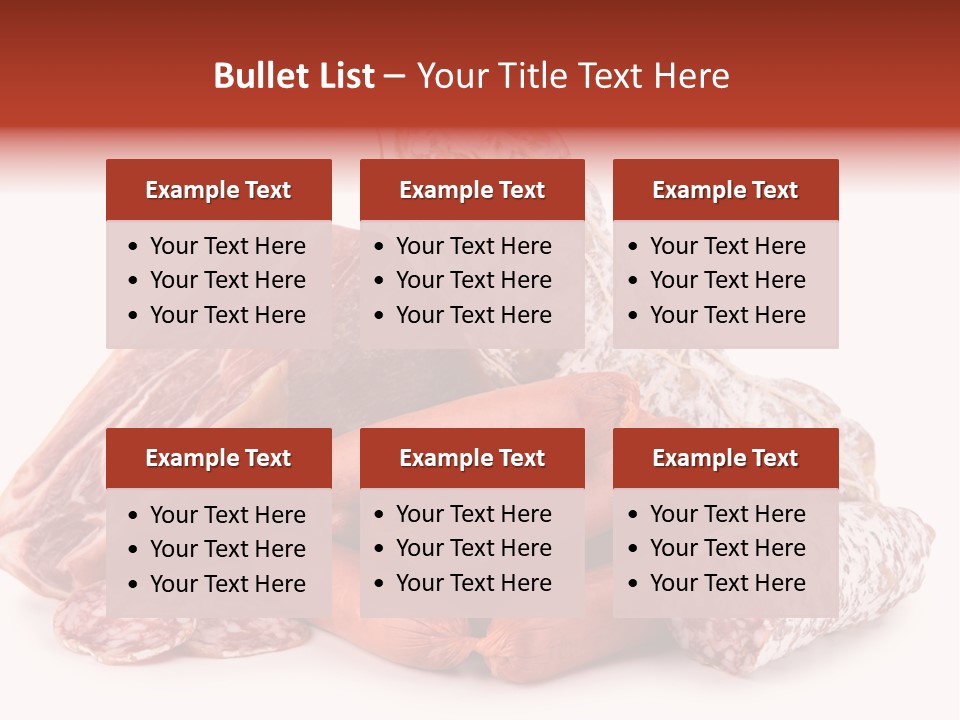 Meal Butcher Nutrition PowerPoint Template