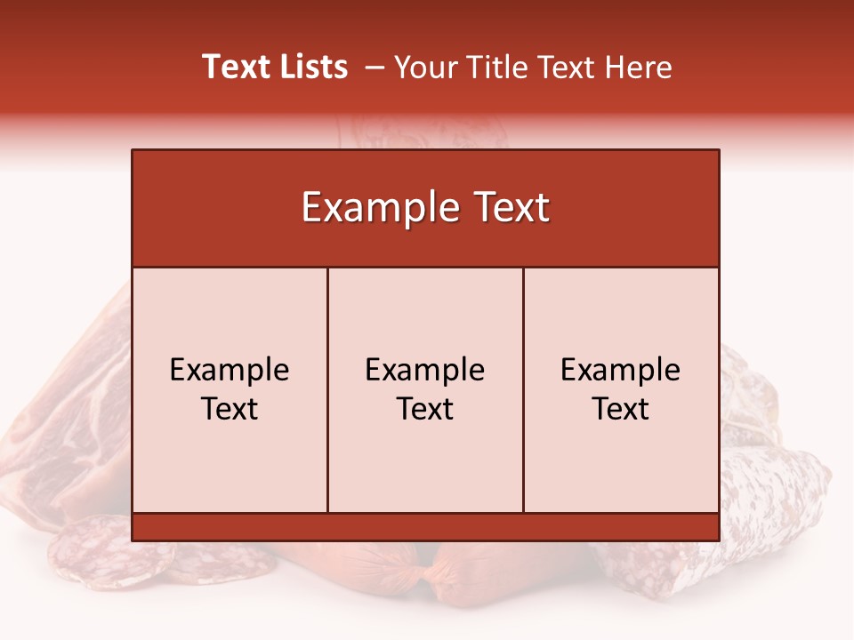 Meal Butcher Nutrition PowerPoint Template