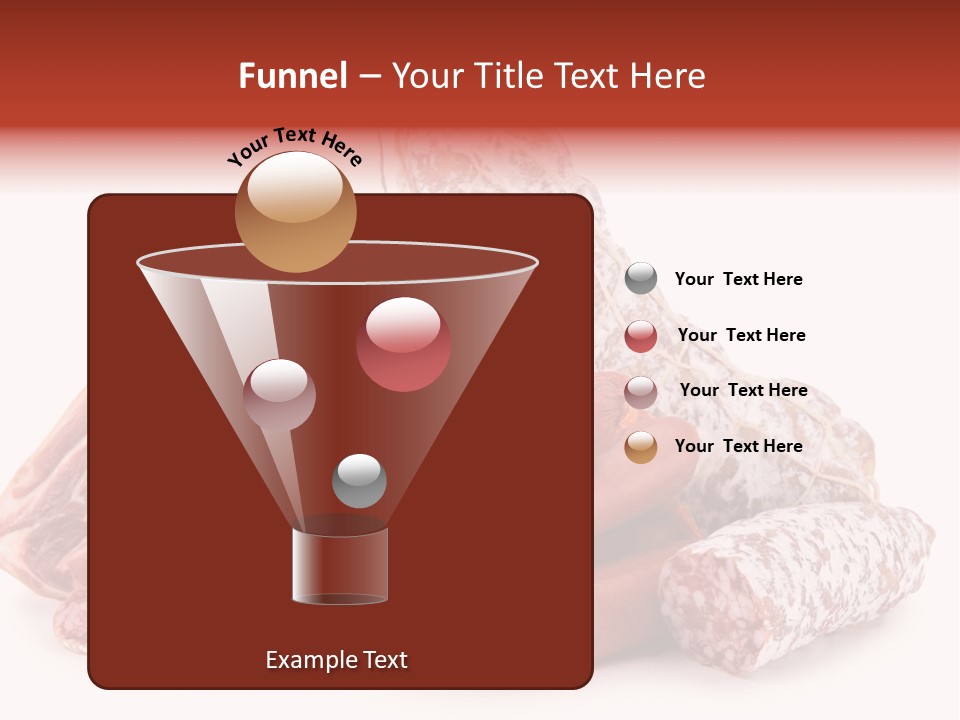 Meal Butcher Nutrition PowerPoint Template