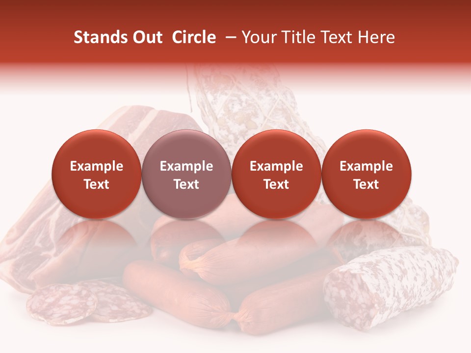 Meal Butcher Nutrition PowerPoint Template