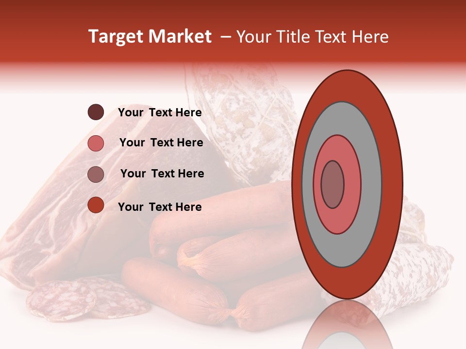 Meal Butcher Nutrition PowerPoint Template