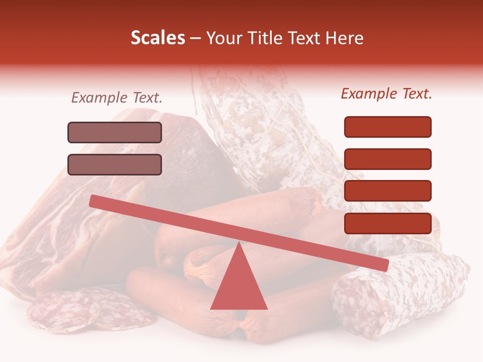 Meal Butcher Nutrition PowerPoint Template