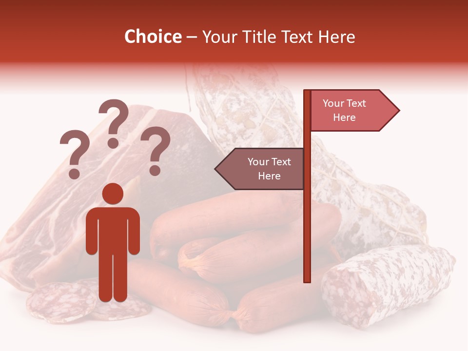 Meal Butcher Nutrition PowerPoint Template