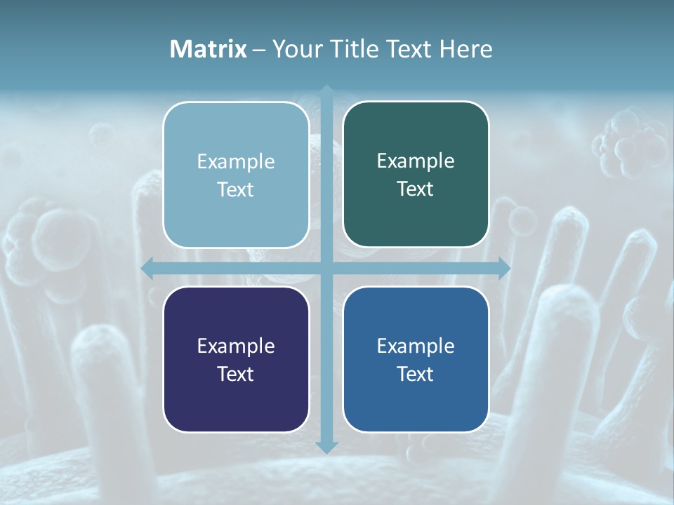 Cell Render Abstract PowerPoint Template