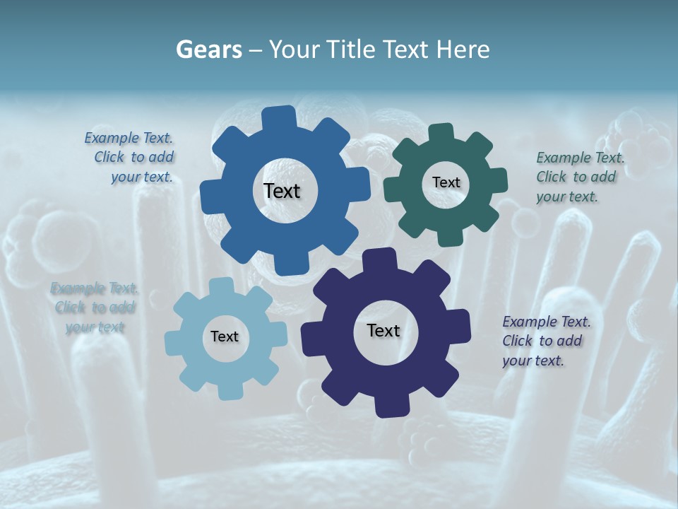 Cell Render Abstract PowerPoint Template