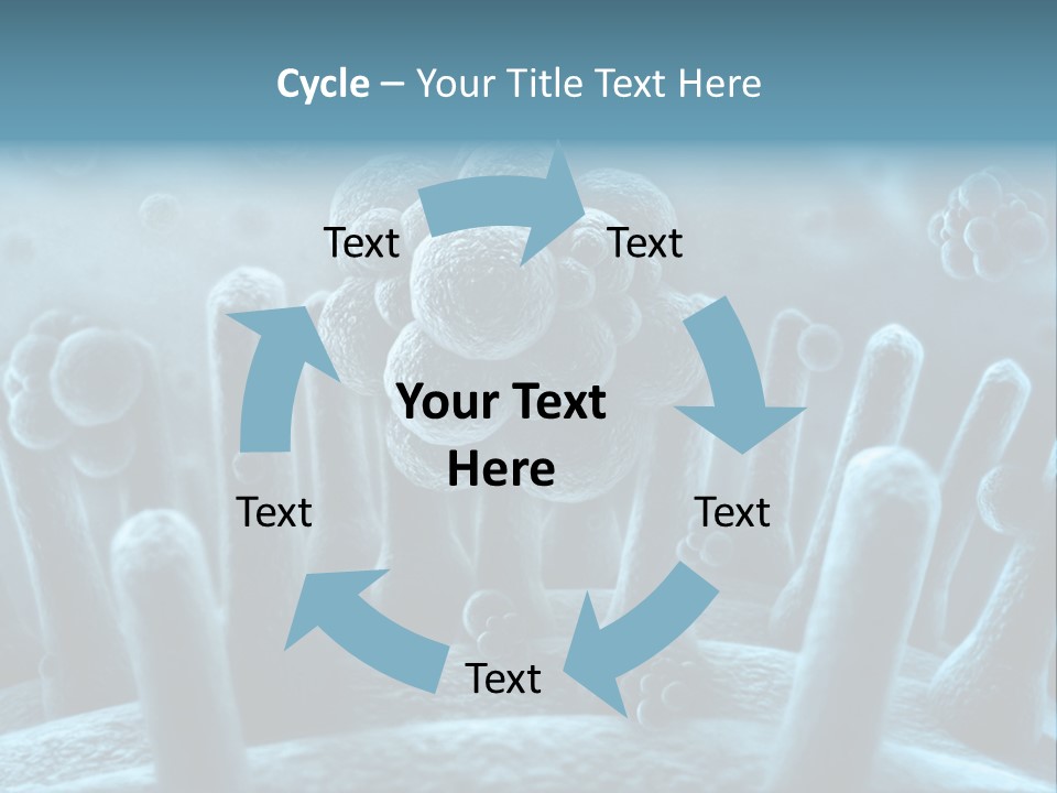 Cell Render Abstract PowerPoint Template
