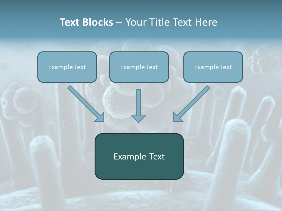Cell Render Abstract PowerPoint Template