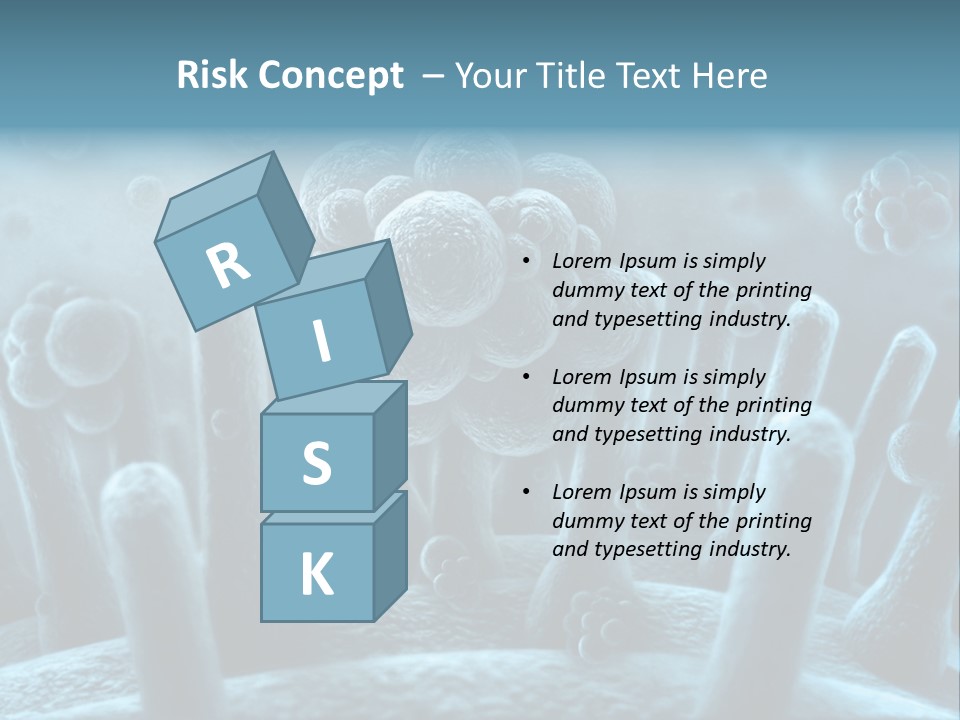 Cell Render Abstract PowerPoint Template