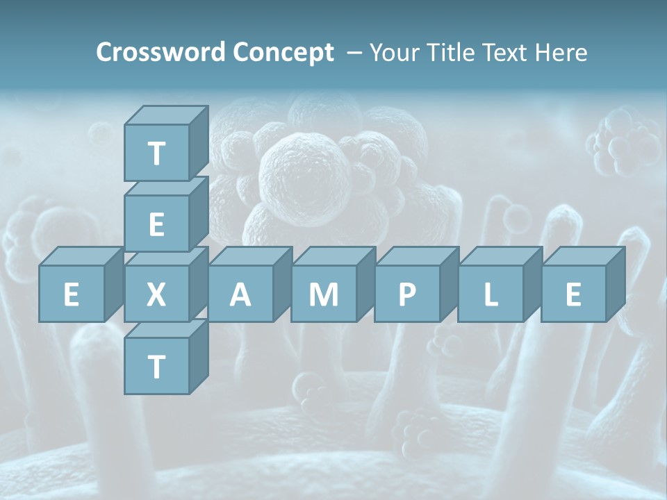Cell Render Abstract PowerPoint Template