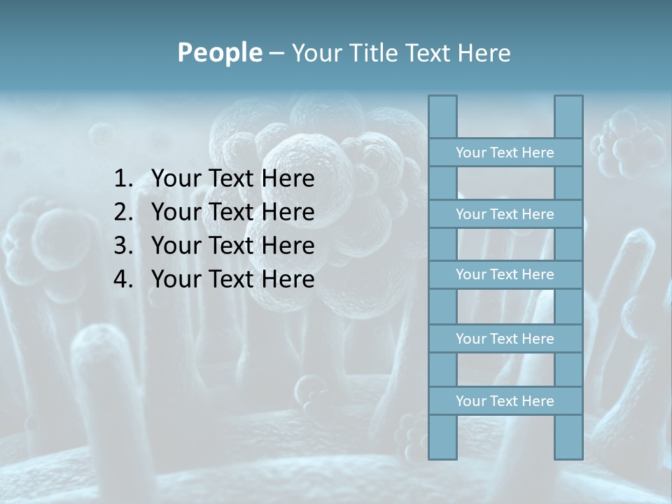 Cell Render Abstract PowerPoint Template