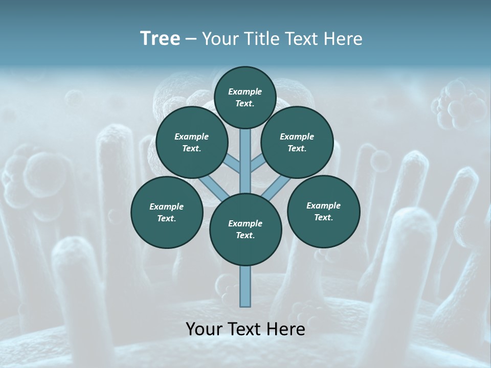 Cell Render Abstract PowerPoint Template