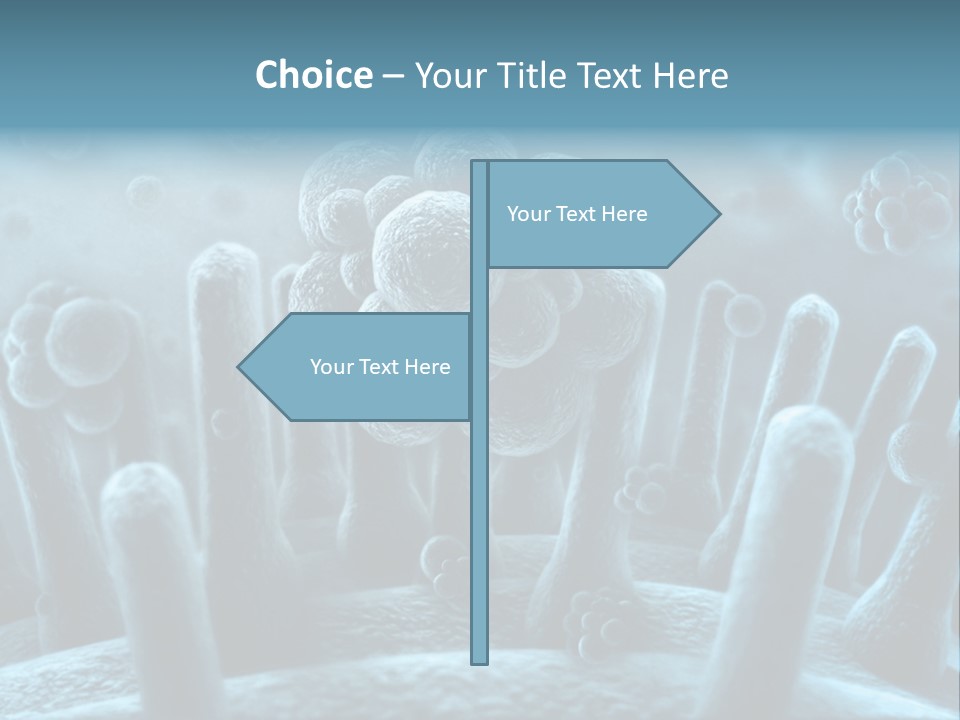 Cell Render Abstract PowerPoint Template