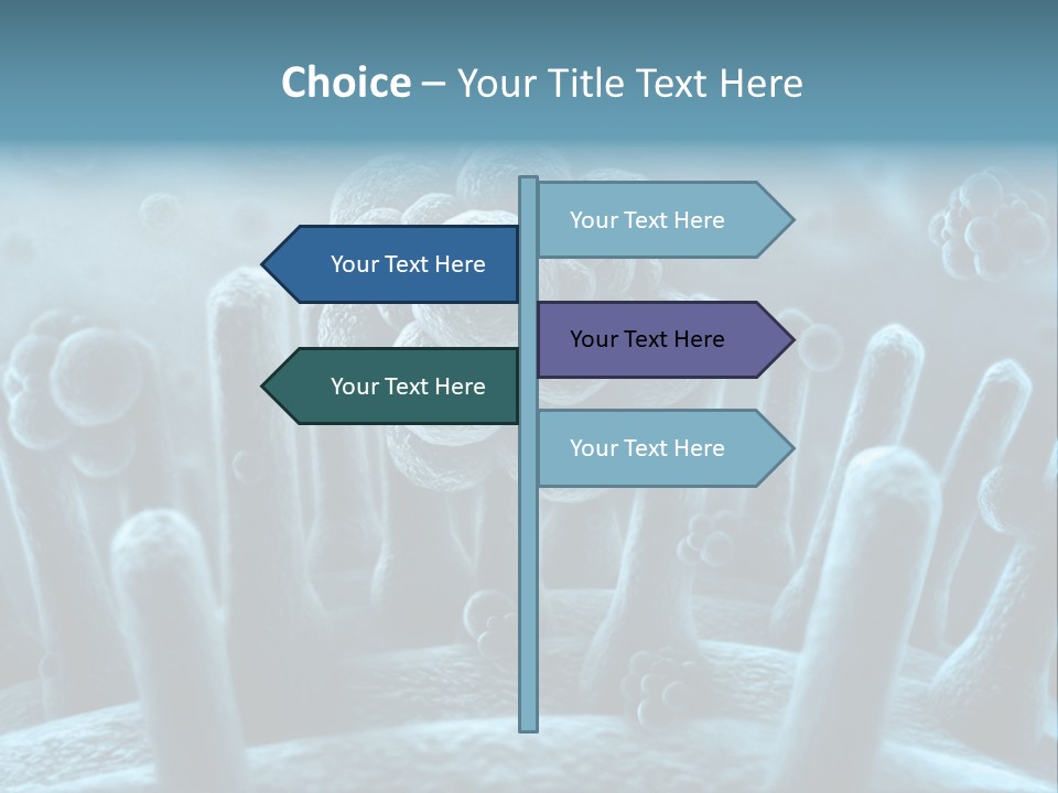 Cell Render Abstract PowerPoint Template