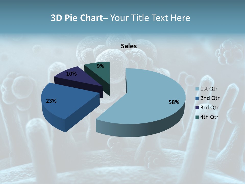 Cell Render Abstract PowerPoint Template