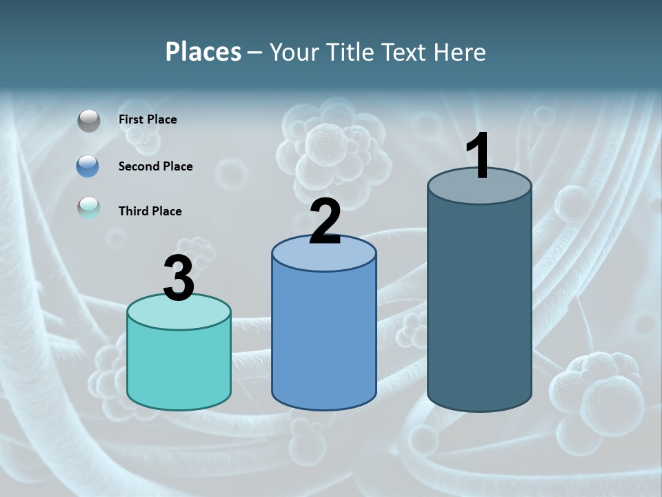 Cell Genetic Microbe PowerPoint Template