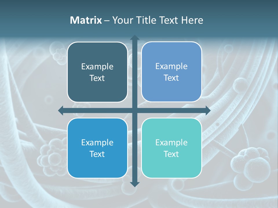 Cell Genetic Microbe PowerPoint Template