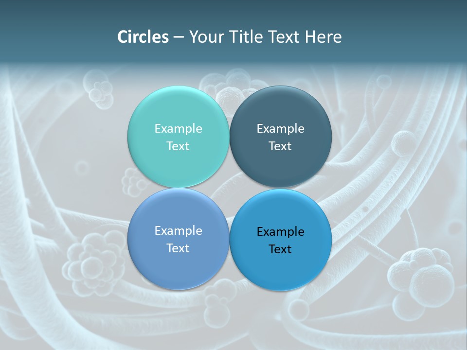 Cell Genetic Microbe PowerPoint Template