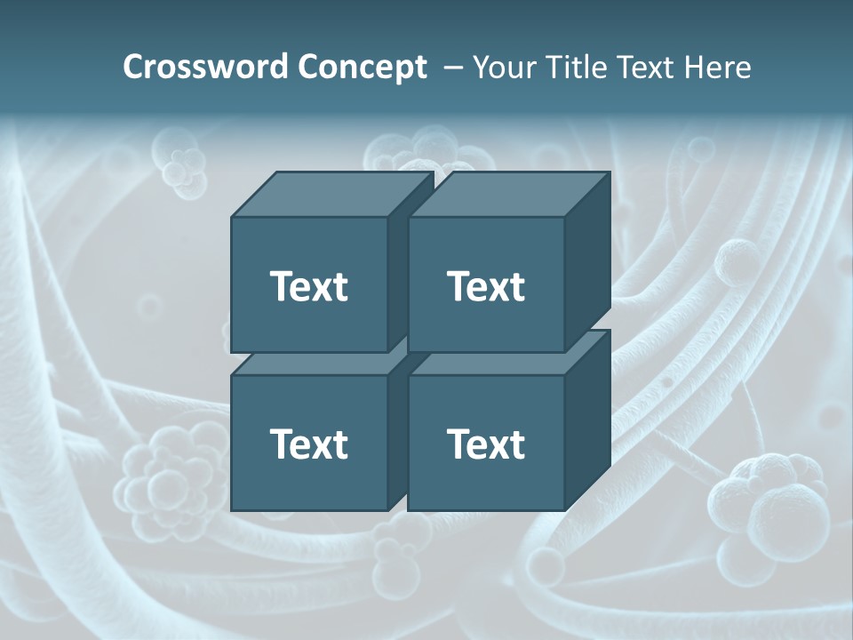 Cell Genetic Microbe PowerPoint Template
