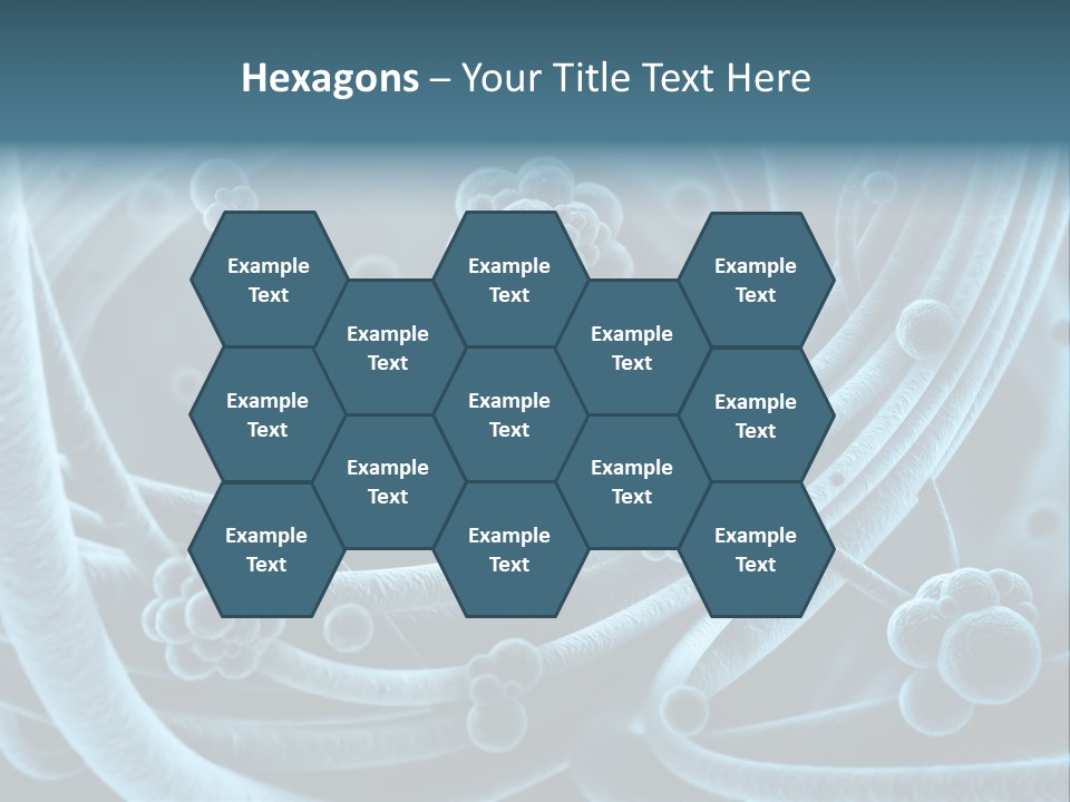 Cell Genetic Microbe PowerPoint Template