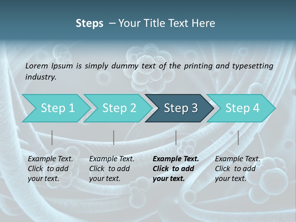 Cell Genetic Microbe PowerPoint Template
