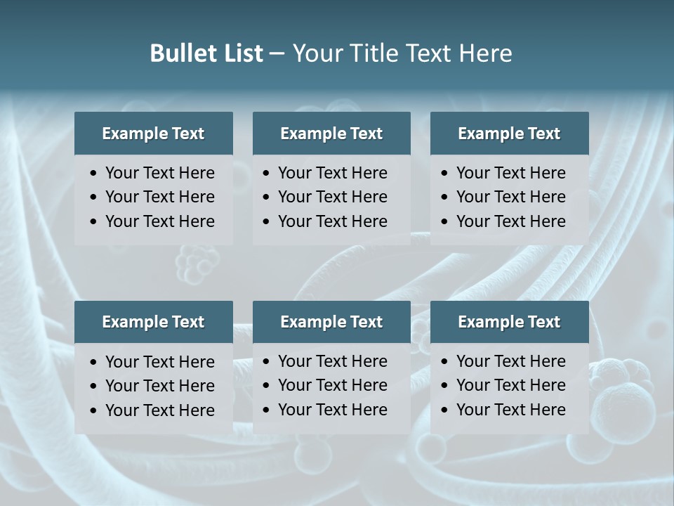 Cell Genetic Microbe PowerPoint Template