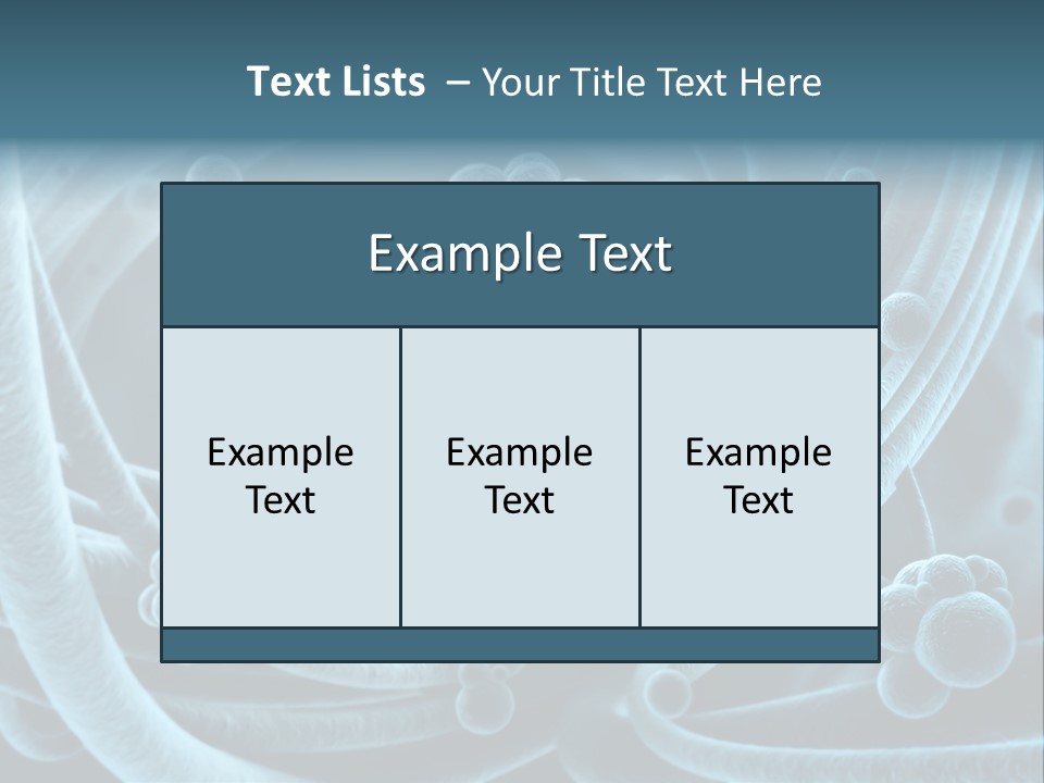 Cell Genetic Microbe PowerPoint Template