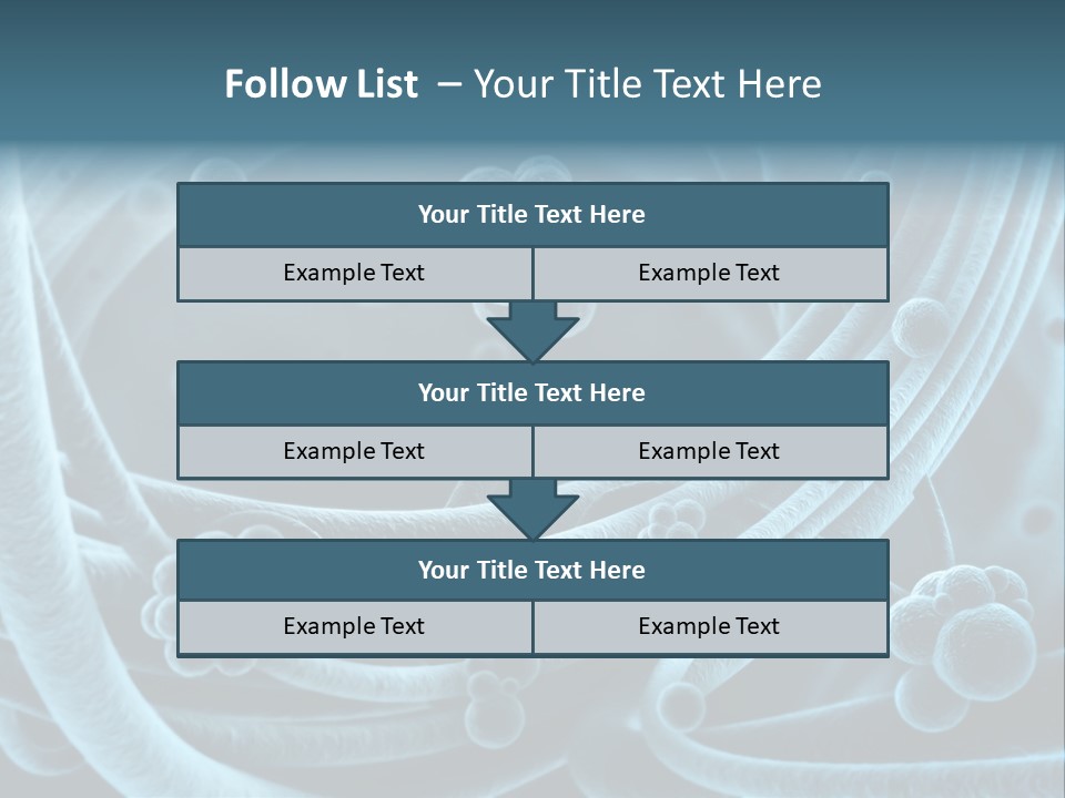 Cell Genetic Microbe PowerPoint Template