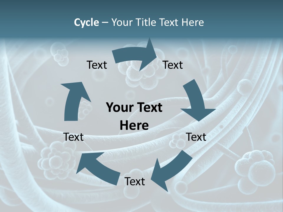 Cell Genetic Microbe PowerPoint Template