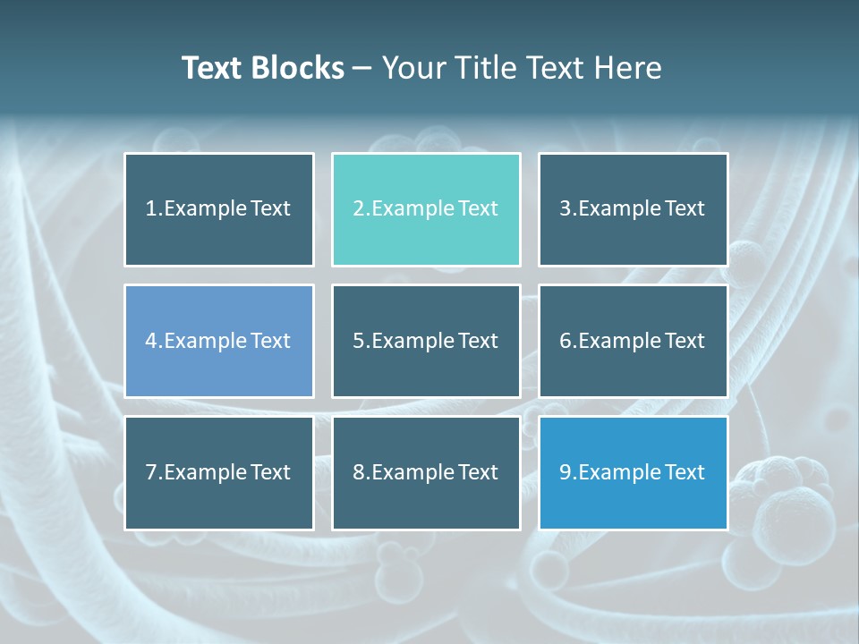 Cell Genetic Microbe PowerPoint Template