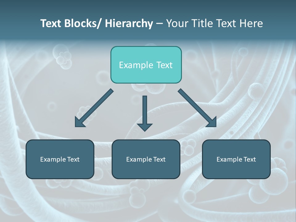 Cell Genetic Microbe PowerPoint Template