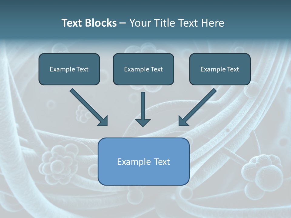 Cell Genetic Microbe PowerPoint Template