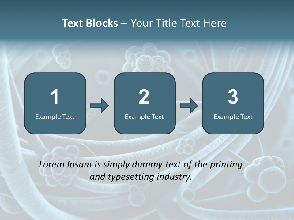 Cell Genetic Microbe PowerPoint Template