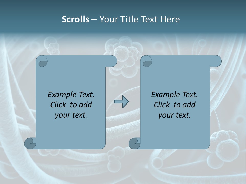 Cell Genetic Microbe PowerPoint Template