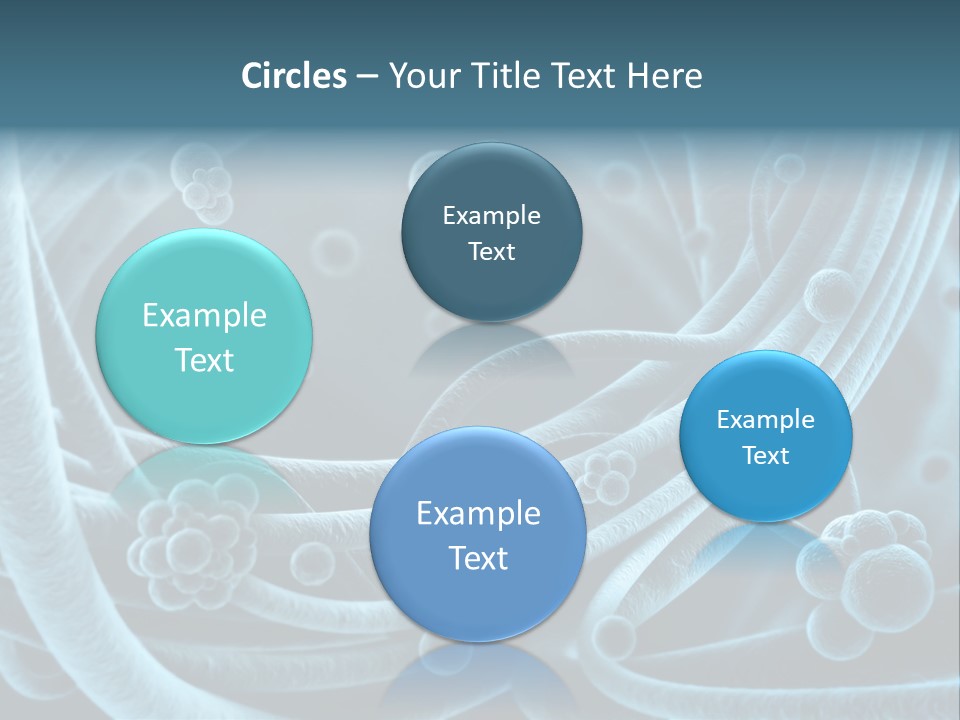 Cell Genetic Microbe PowerPoint Template