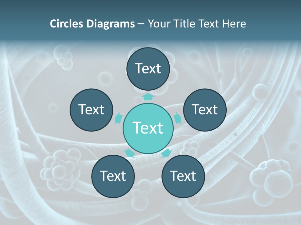 Cell Genetic Microbe PowerPoint Template