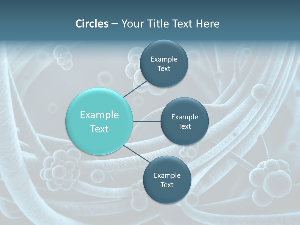 Cell Genetic Microbe PowerPoint Template