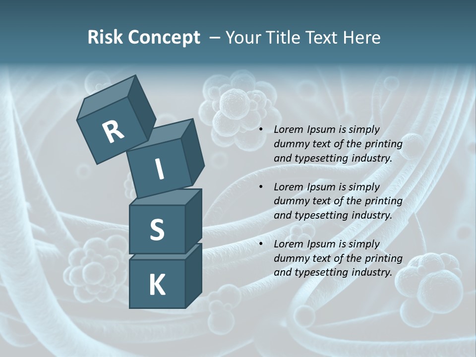 Cell Genetic Microbe PowerPoint Template